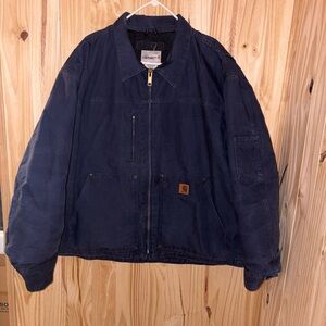 Carhartt Men's Dark Blue Field Jacket
